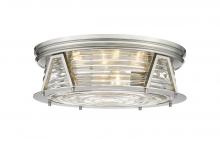  491F4-BN - 4 Light Flush Mount