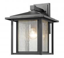  554B-BK - 1 Light Outdoor Wall Light