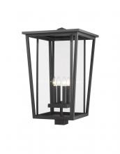  571PHXXLS-BK - 4 Light Outdoor Post Mount Fixture