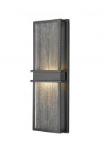  577B-BK-LED - 2 Light Outdoor Wall Light