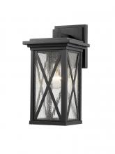  583S-BK - 1 Light Outdoor Wall Light