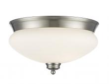  721F2-BN - 2 Light Flush Mount