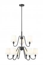  7509-9-32MB - 9 Light Chandelier