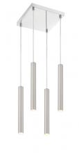  917MP12-BN-LED-4SCH - 4 Light Chandelier