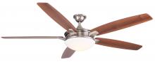  WR1466N - Novato Nickel 70 Inch Ceiling Fan