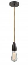  100OB-10CR-4OB - Fairchild - 1 Light - 2 inch - Oil Rubbed Bronze - Cord hung - Mini Pendant