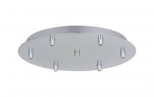  116-PC - 6 Light Round Multi Port Canopy