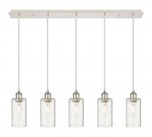  125B-5P-PN-G434-7SDY - Crown Point - 5 Light - 37 inch - Polished Nickel - Linear Pendant