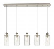  125B-5P-SN-G434-7SDY - Crown Point - 5 Light - 37 inch - Brushed Satin Nickel - Linear Pendant