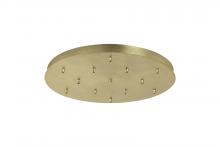  126-SG - 12 Light Round Multi Port Canopy