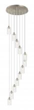  126B-12P-SN-G434-7SDY - Crown Point - 12 Light - 24 inch - Brushed Satin Nickel - Multi Pendant