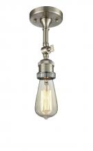  200F-SN - Bare Bulb 1 Light Semi-Flush Mount