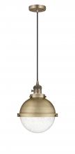  201CSW-BB-HFS-84-BB-LED - Hampden - 1 Light - 9 inch - Brushed Brass - Cord hung - Mini Pendant