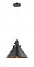  201CSW-OB-M10-OB - Briarcliff - 1 Light - 10 inch - Oil Rubbed Bronze - Cord hung - Mini Pendant