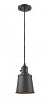  201CSW-OB-M9-OB-LED - Addison - 1 Light - 5 inch - Oil Rubbed Bronze - Cord hung - Mini Pendant