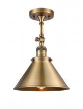  201F-BB-M10-BB-LED - Briarcliff - 1 Light - 10 inch - Brushed Brass - Semi-Flush Mount