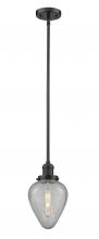  201S-OB-G165 - Geneseo - 1 Light - 7 inch - Oil Rubbed Bronze - Stem Hung - Mini Pendant