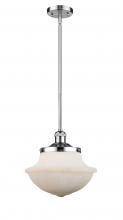  201S-PC-G541 - Oxford - 1 Light - 12 inch - Polished Chrome - Stem Hung - Mini Pendant