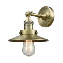  203-AB-M4 - Railroad - 1 Light - 8 inch - Antique Brass - Sconce