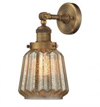  203-BB-G146-LED - Chatham - 1 Light - 7 inch - Brushed Brass - Sconce