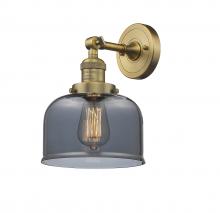  203-BB-G73 - Bell - 1 Light - 8 inch - Brushed Brass - Sconce