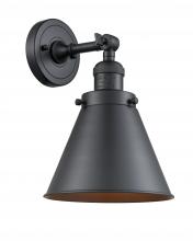  203-BK-M13-BK - Appalachian - 1 Light - 8 inch - Matte Black - Sconce