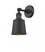  203-BK-M9-BK-LED - Addison - 1 Light - 5 inch - Matte Black - Sconce