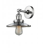  203-PC-M7 - Railroad - 1 Light - 8 inch - Polished Chrome - Sconce