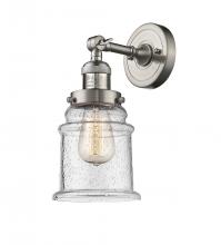  203-SN-G184 - Canton - 1 Light - 7 inch - Brushed Satin Nickel - Sconce