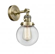  203SW-AB-G202-6 - Beacon - 1 Light - 6 inch - Antique Brass - Sconce