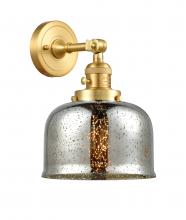  203SW-SG-G78 - Bell - 1 Light - 8 inch - Satin Gold - Sconce