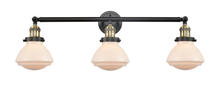 Innovations Lighting 205-BAB-G321-LED - Olean - 3 Light - 31 inch - Black Antique Brass - Bath Vanity Light