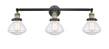 Innovations Lighting 205-BAB-G324-LED - Olean - 3 Light - 31 inch - Black Antique Brass - Bath Vanity Light