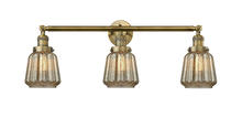  205-BB-G146 - Chatham - 3 Light - 30 inch - Brushed Brass - Bath Vanity Light