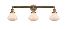 Innovations Lighting 205-BB-G321-LED - Olean - 3 Light - 31 inch - Brushed Brass - Bath Vanity Light