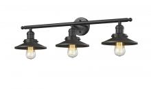  205-OB-M5-LED - Railroad - 3 Light - 32 inch - Oil Rubbed Bronze - Bath Vanity Light