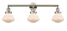 Innovations Lighting 205-PN-G321-LED - Olean - 3 Light - 31 inch - Polished Nickel - Bath Vanity Light