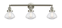 Innovations Lighting 205-SN-G322-LED - Olean - 3 Light - 31 inch - Brushed Satin Nickel - Bath Vanity Light