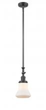  206-OB-G191-LED - Bellmont - 1 Light - 6 inch - Oil Rubbed Bronze - Stem Hung - Mini Pendant