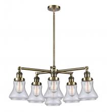  207-6CR-AB-G194 - Bellmont 6 Light Chandelier