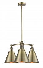  207-AB-M13-AB-LED - Appalachian - 3 Light - 21 inch - Antique Brass - Stem Hung - Chandelier