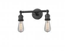  208-OB-LED - Bare Bulb - 2 Light - 11 inch - Oil Rubbed Bronze - Bath Vanity Light