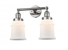  208-PN-G181 - Canton - 2 Light - 17 inch - Polished Nickel - Bath Vanity Light