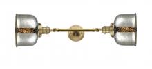  208L-BB-G78-LED - Bell - 2 Light - 8 inch - Brushed Brass - Bath Vanity Light