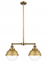  209-BB-HFS-82-BB - Hampden - 2 Light - 18 inch - Brushed Brass - Stem Hung - Island Light