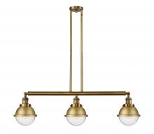  213-BB-HFS-64-BB-LED - Hampden - 3 Light - 40 inch - Brushed Brass - Stem Hung - Island Light