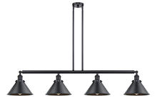  214-BK-M10-BK-LED - Briarcliff - 4 Light - 55 inch - Matte Black - Stem Hung - Island Light