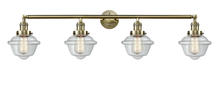  215-AB-G532 - Oxford - 4 Light - 46 inch - Antique Brass - Bath Vanity Light