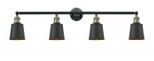  215-BAB-M9-BK-LED - Addison - 4 Light - 42 inch - Black Antique Brass - Bath Vanity Light