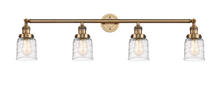 Innovations Lighting 215-BB-G513-LED - Bell - 4 Light - 42 inch - Brushed Brass - Bath Vanity Light